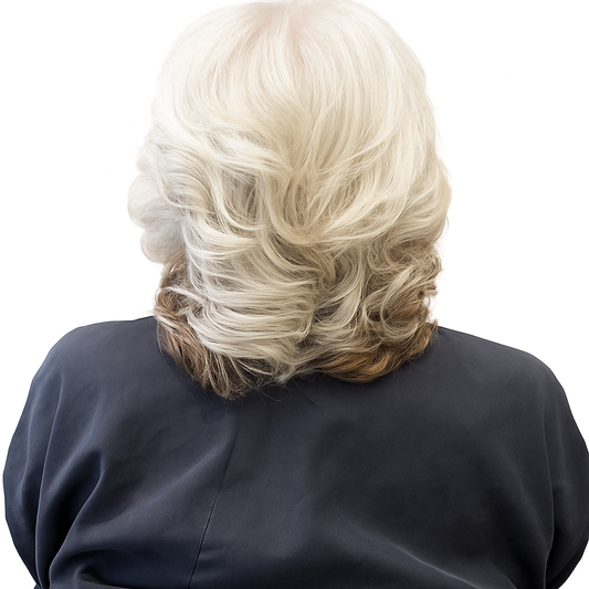 beautiful hair picture after applying the Deep Conditioning Hair Mask